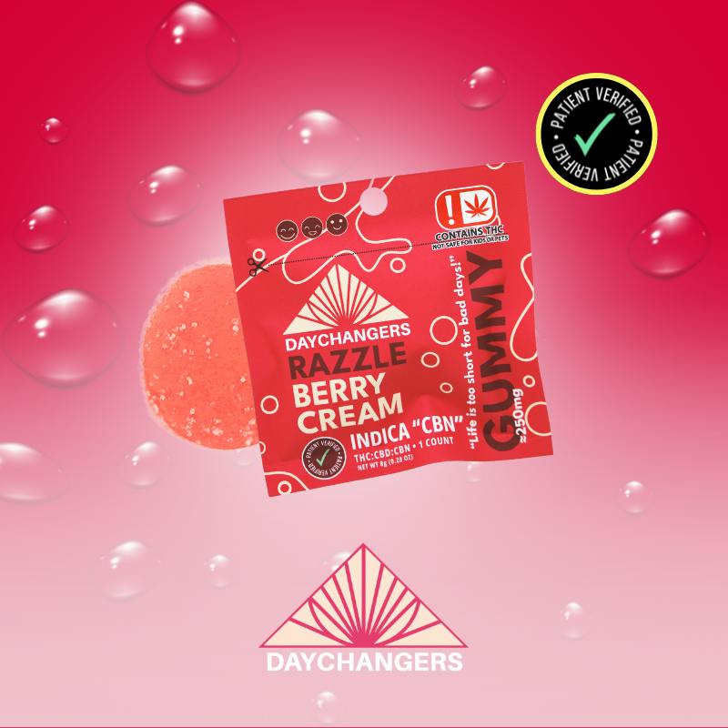 Day Changers Single Berry Cream 250mg at Nova Cannabis of Marietta