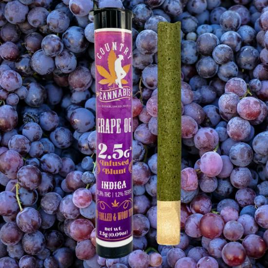 Country Cannabis Infused Blunt Grape Og 2.5g
