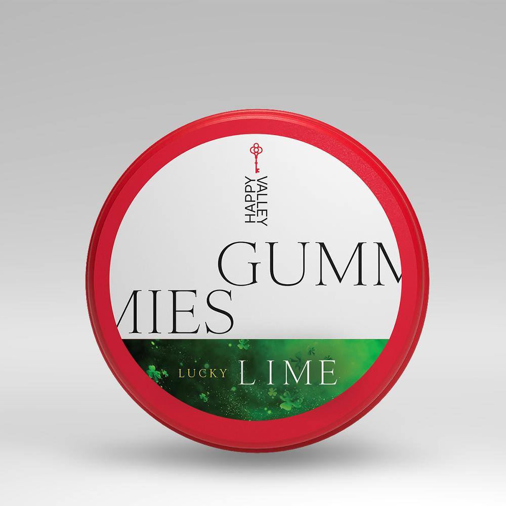 Gummies 100 mg THC Lime cannabis product