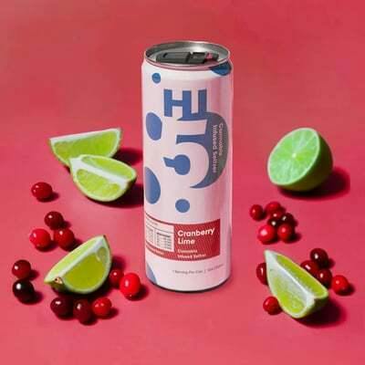 Hi5 - Seltzer 50mg - Cranberry Lime (MED)