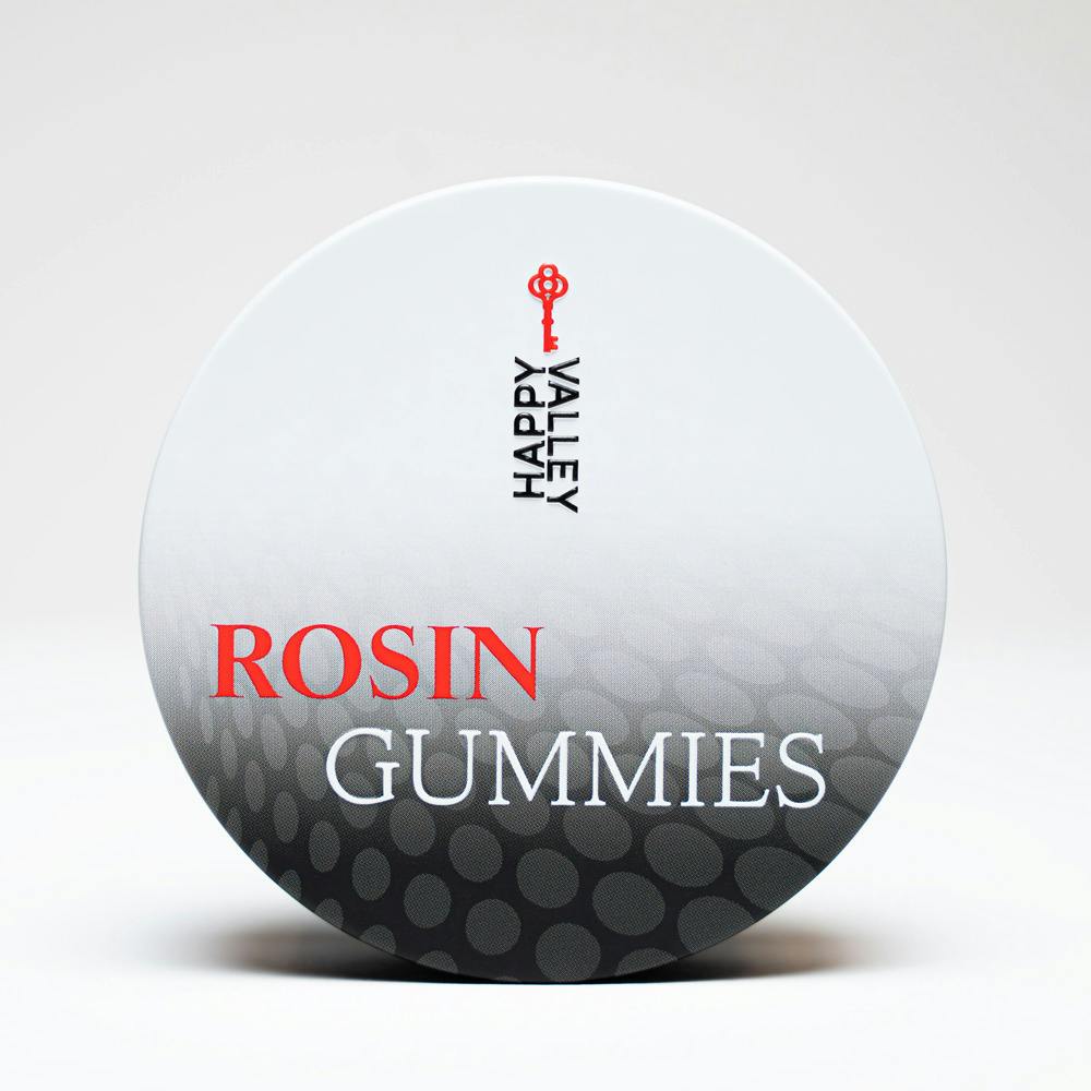 Live Hash Rosin Gummies 100mg THC - White Truffle + GMOZ + Guava Mango Punch