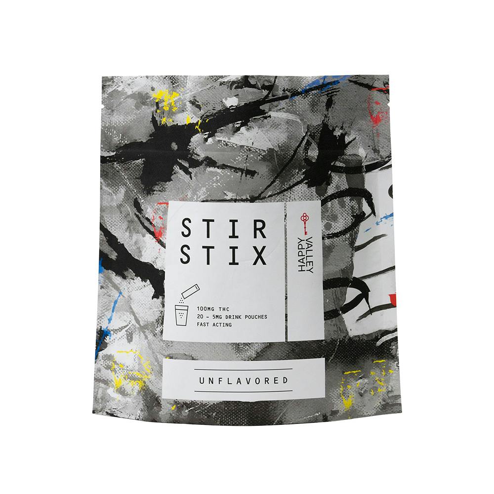 Stir Stix 100mg THC - Unflavored cannabis product