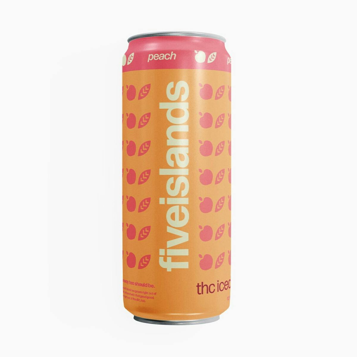 Five Islands - Tea 5mg - Peach at Happy Valley - East Boston Medical Marijuana and Recreational Dispensary