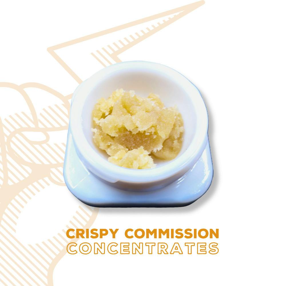 Crispy Commission - Cured Sugar 3.5g - Mandarin Chow cannabis product