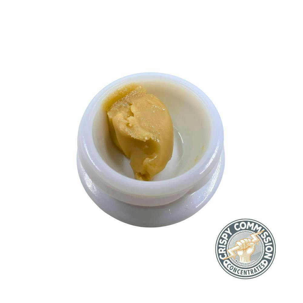 Crispy Commission - Cured Budder 3.5g - Super Nasty Gorilla cannabis product