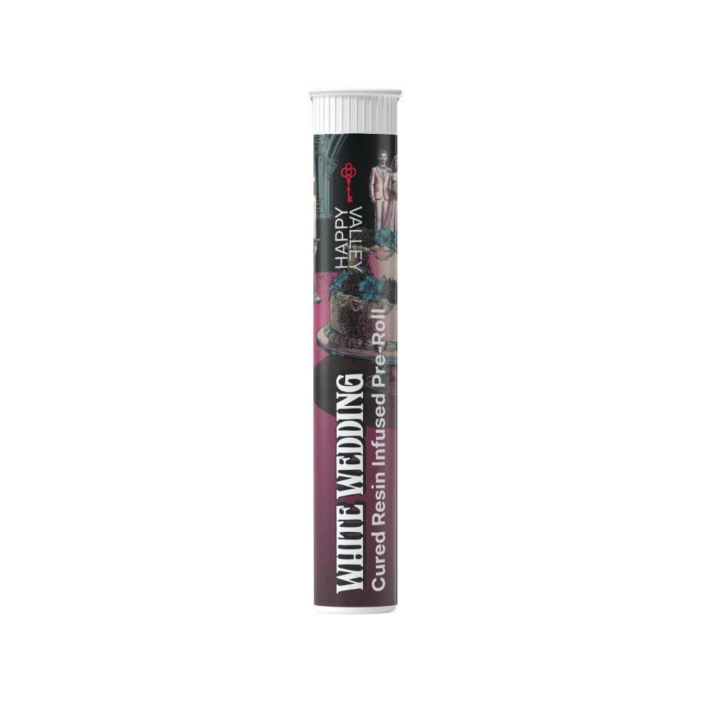 Happy Valley - Cured Resin Infused Pre-Roll 1.2g - White Wedding cannabis product