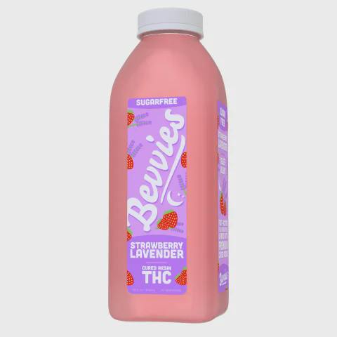Bevvies - SF Strawberry Lavender cannabis product