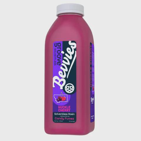 Bevvies X Groove - Huckle Cherry - 16oz Drink