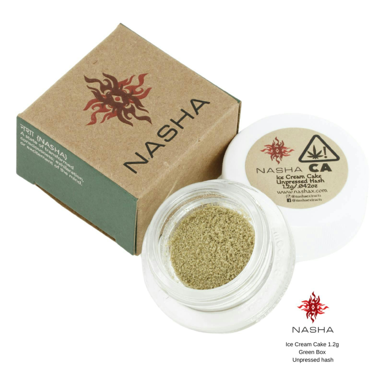 Nasha - Ice Cream Cake Bubble Hash (1.2g)