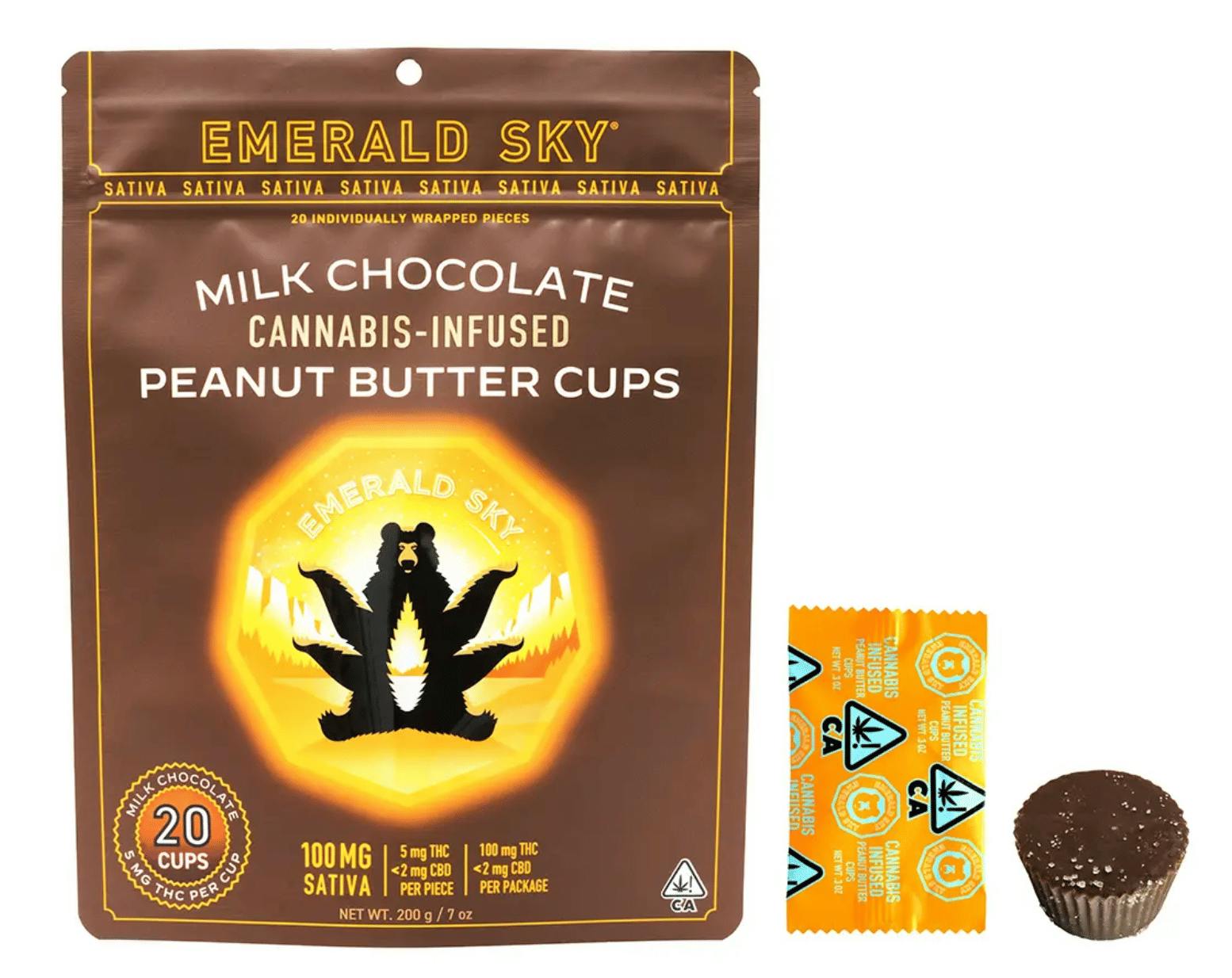 Emerald Sky - Milk Chocolate Peanut Butter Cups Sativa