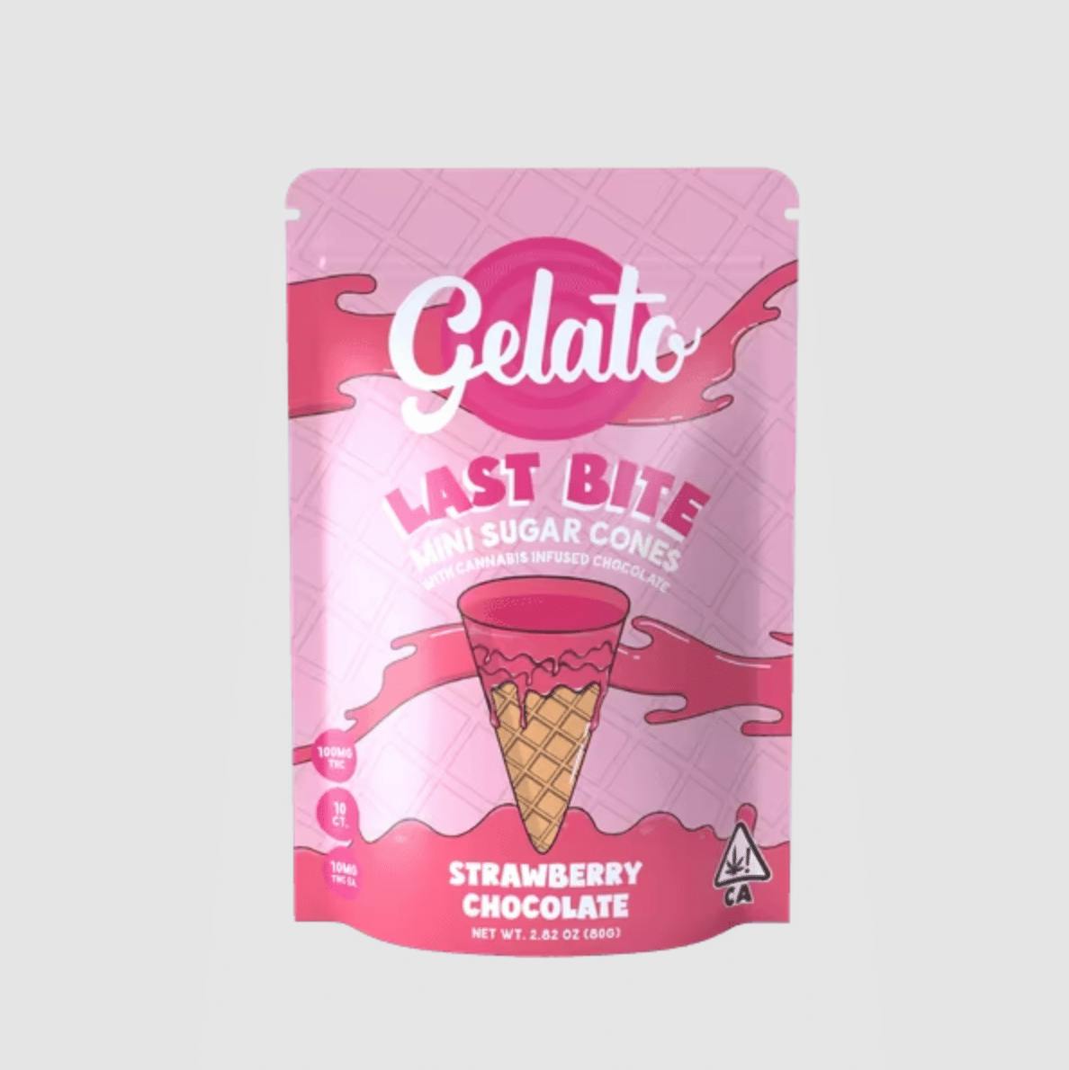 Gelato - Last Bite: Strawberry Cones