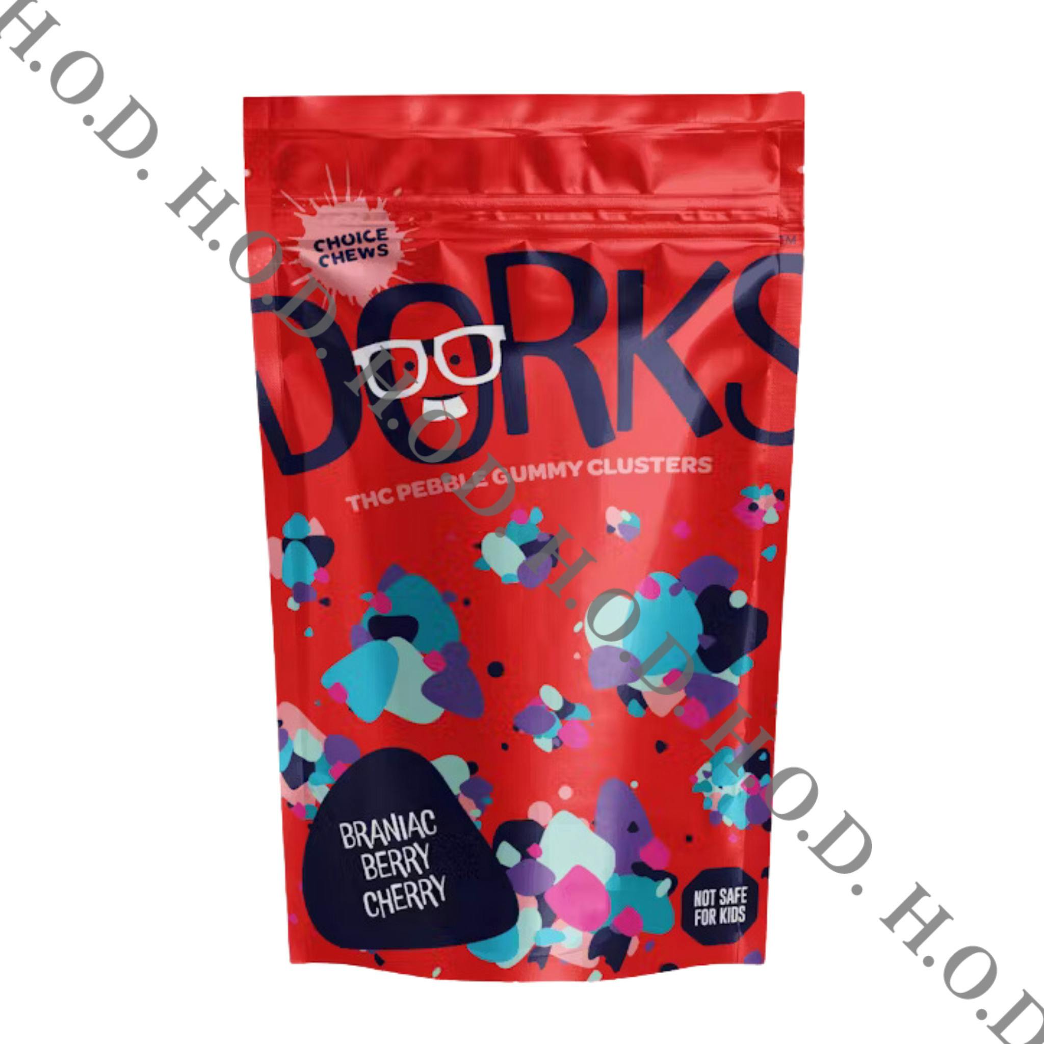 Choice Brainiac Berry Cherry Dorks Gummies