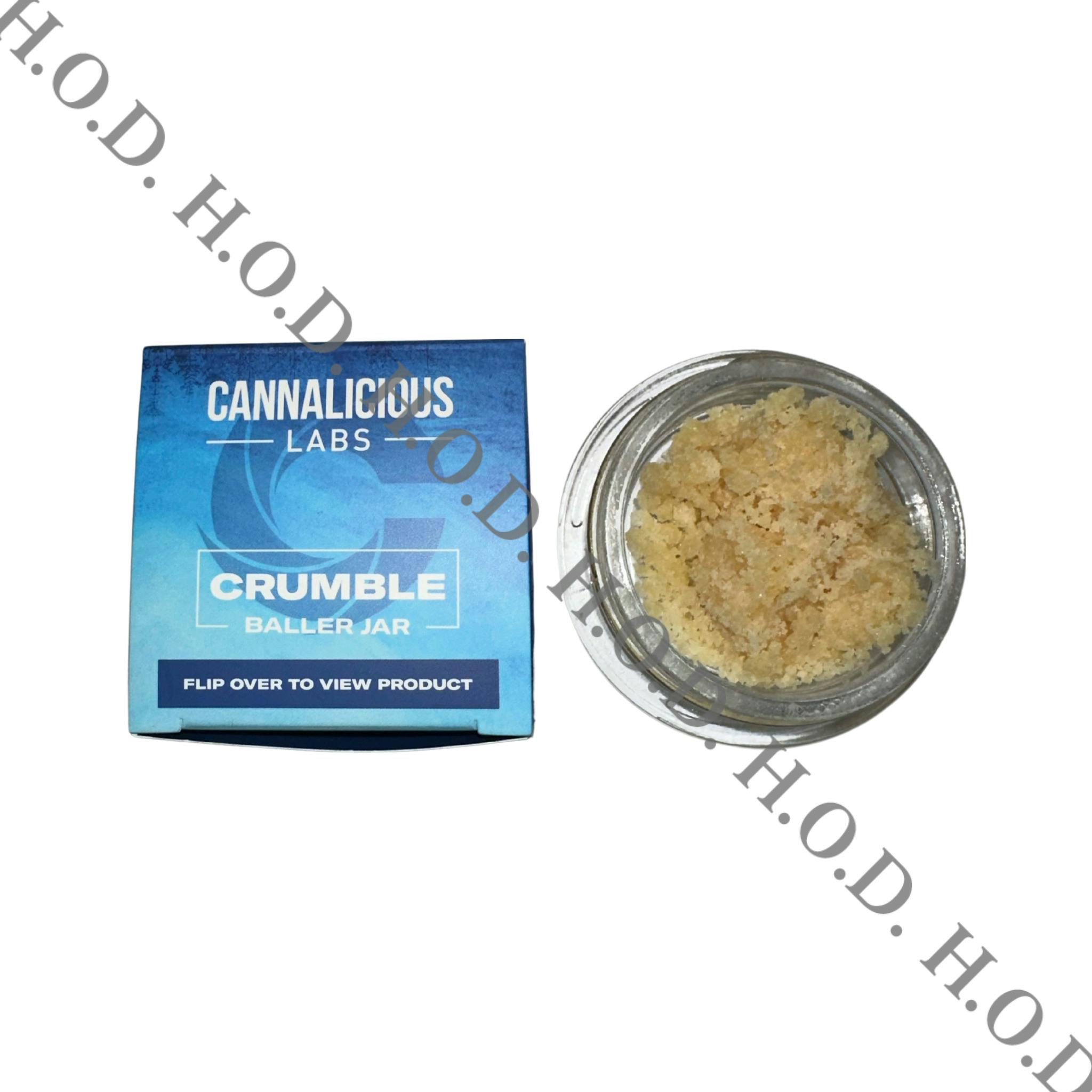 Cannalicious Mango Octane Crumble Baller Jar