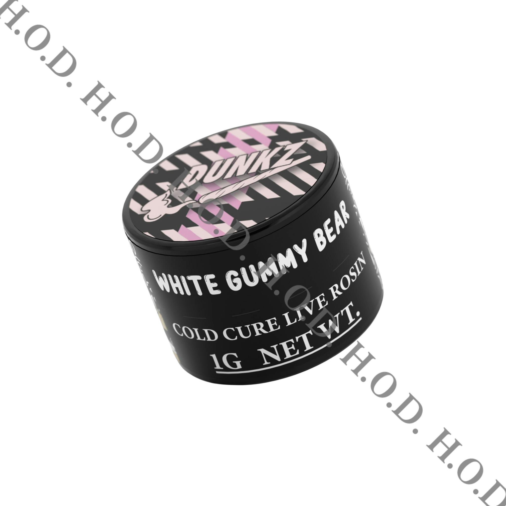 Dunkz White Gummy Bears Hash Rosin