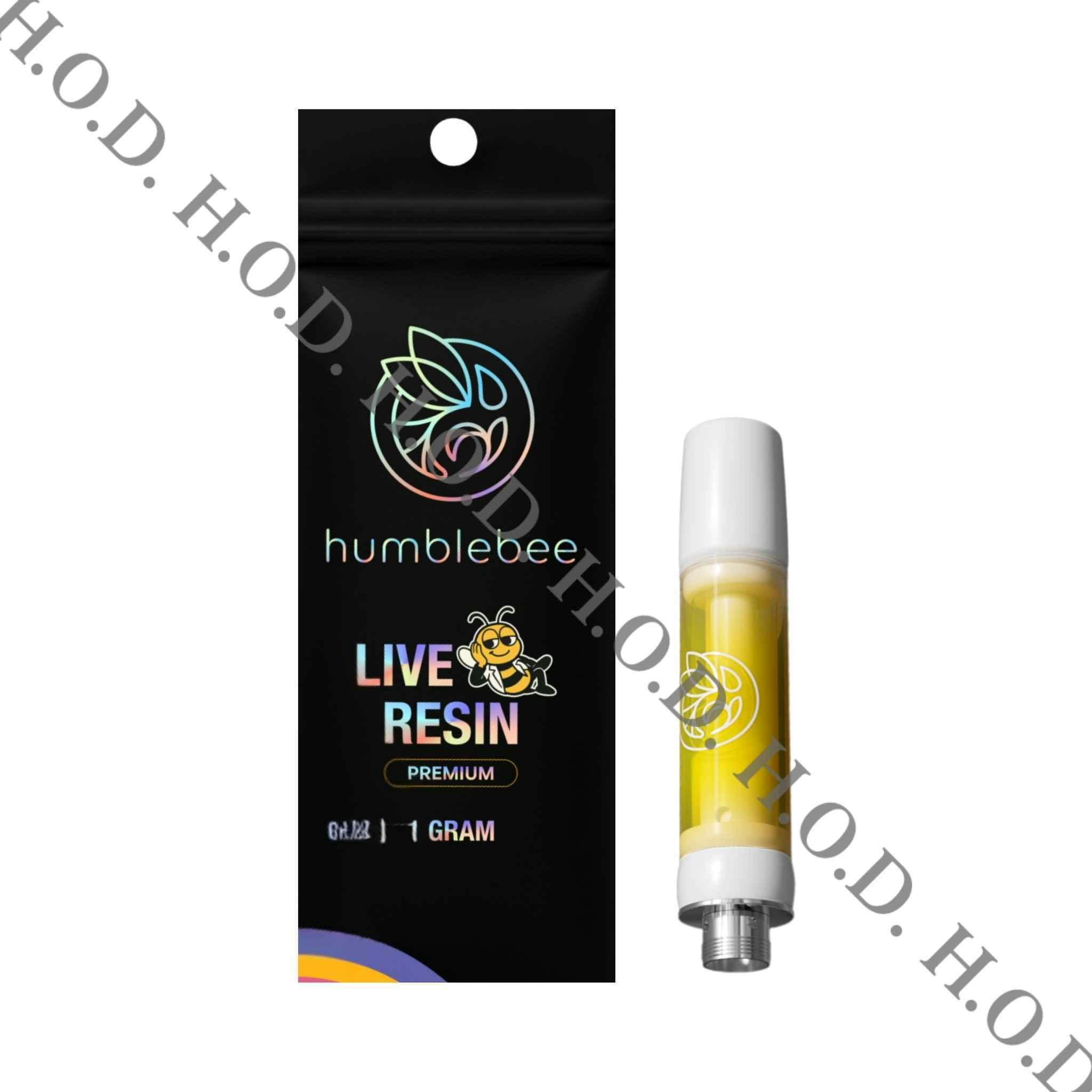Humblebee Grape Cake Mints Live Resin Cart