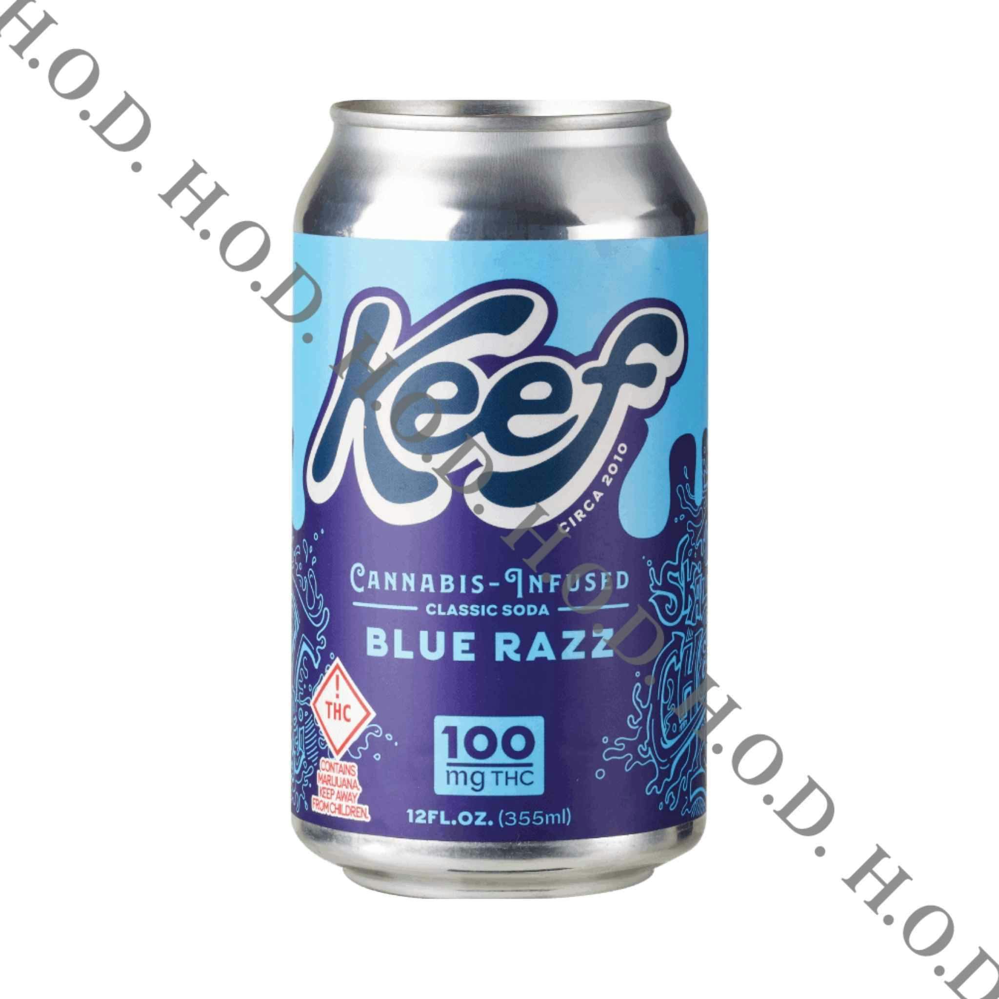 Keef Blue Razz Soda