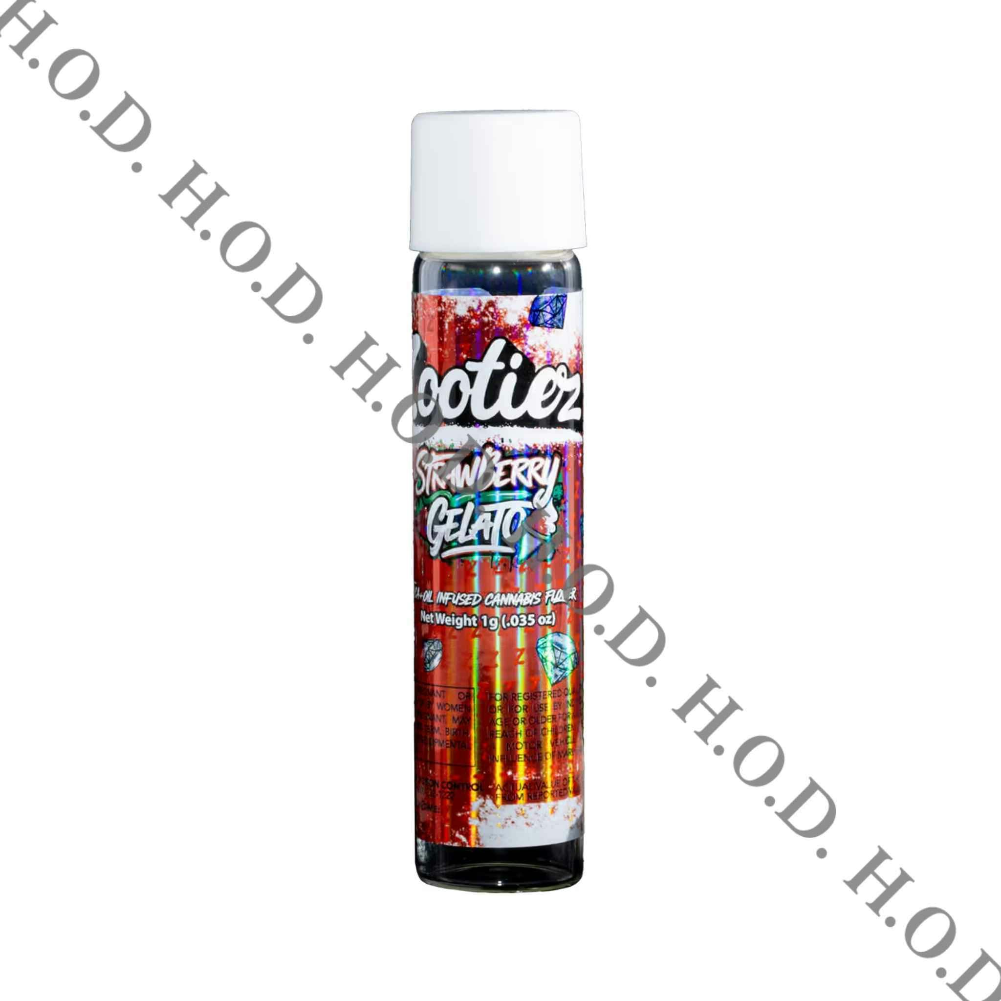 Zooties Strawberry Gelato Infused Pre-Roll