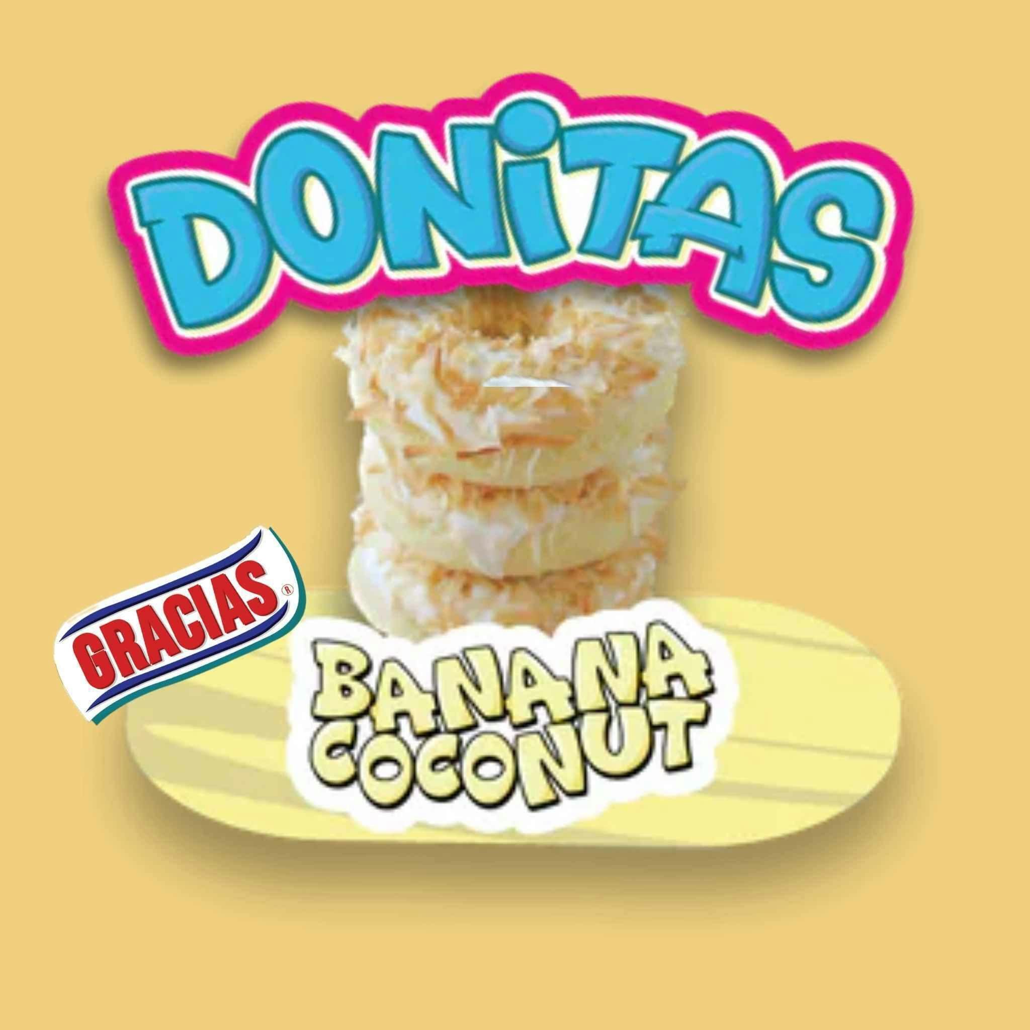 Gracias Donitas Banana Coconut Infused Flower