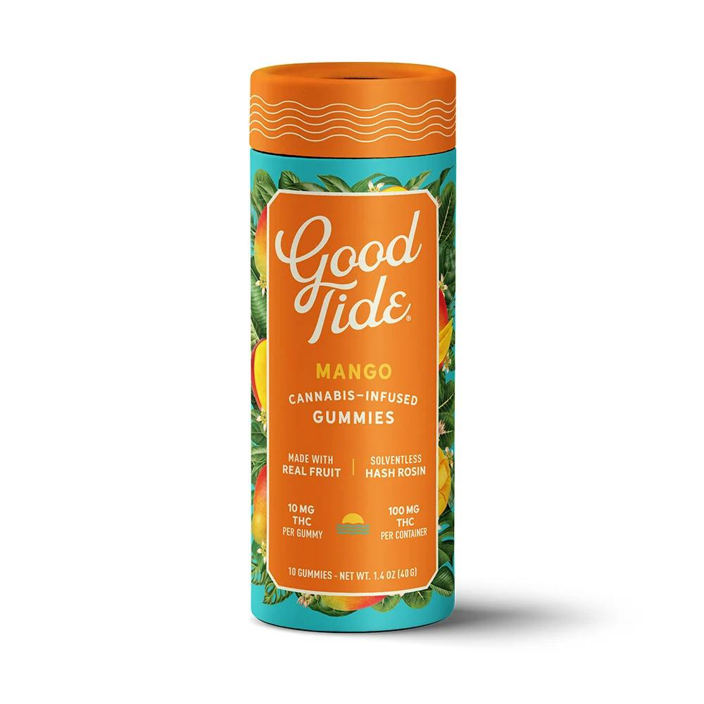 Good Tide - Mango Mellow Indica Edible Gummies - 100mg