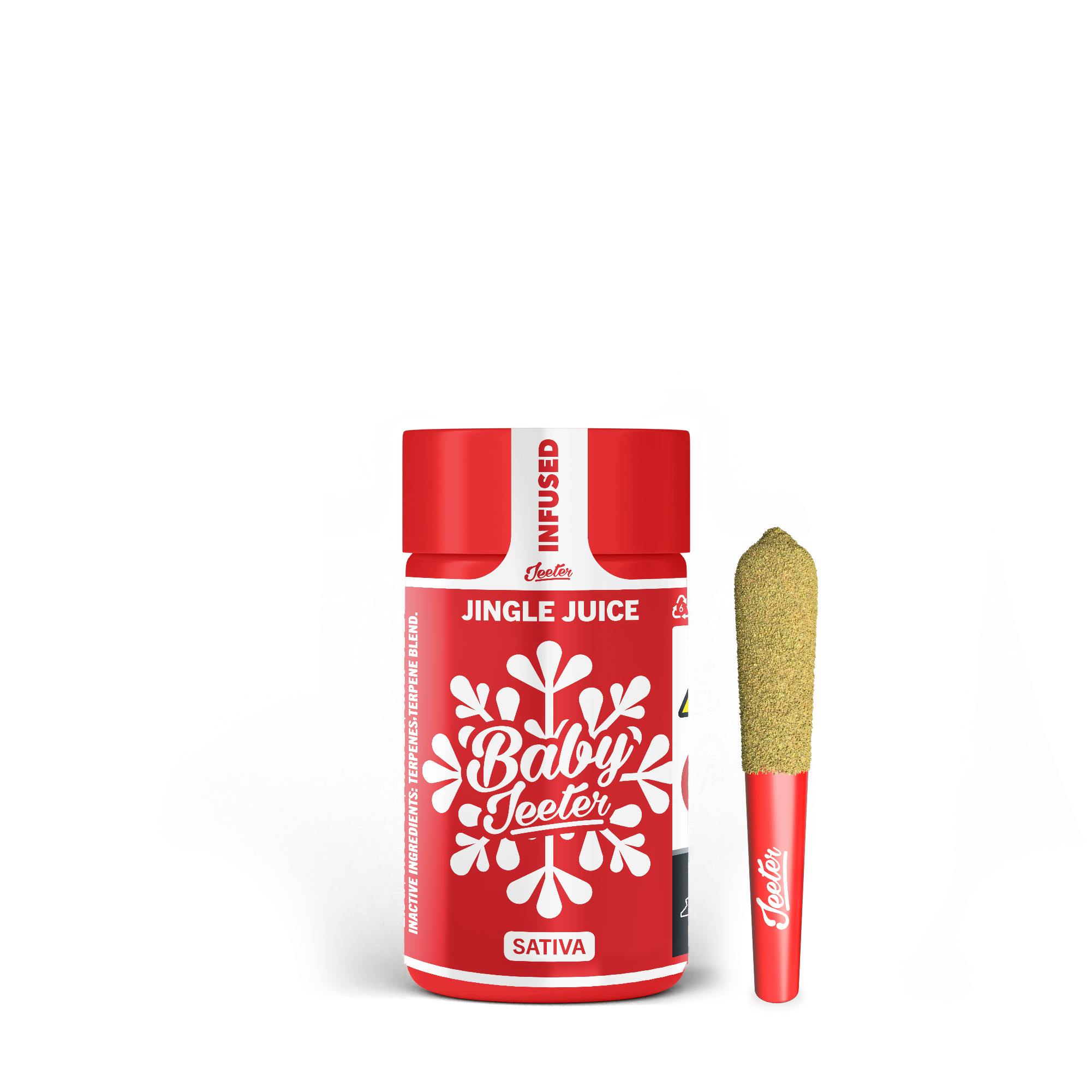 Jeeter - Jingle Juice Sativa Quad Infused Pre-Roll - 5pk/2.5g