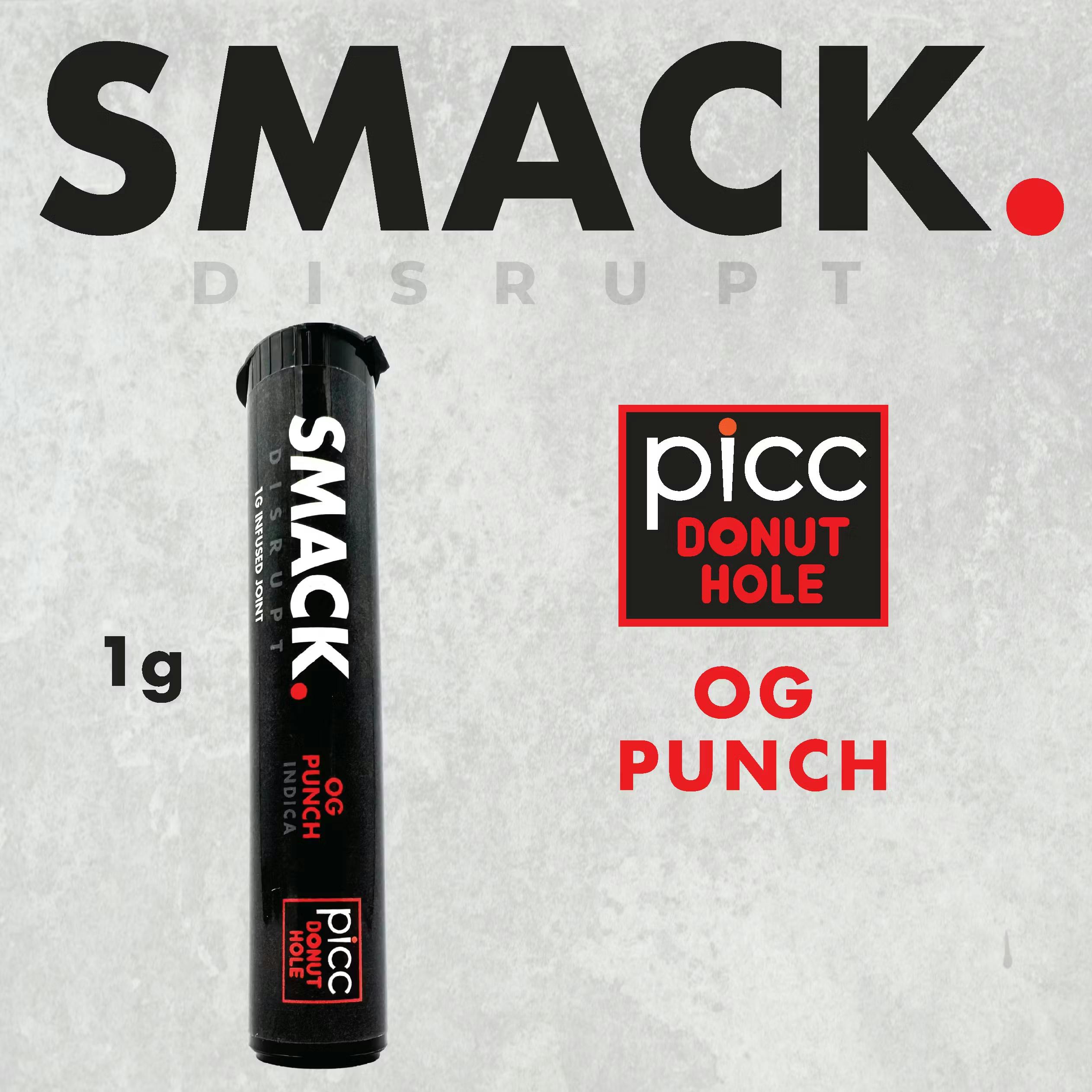 PICC - OG Punch Indica Infused Smack Pre-Roll - .5g at SessCo Recreational Cannabis Dispensary