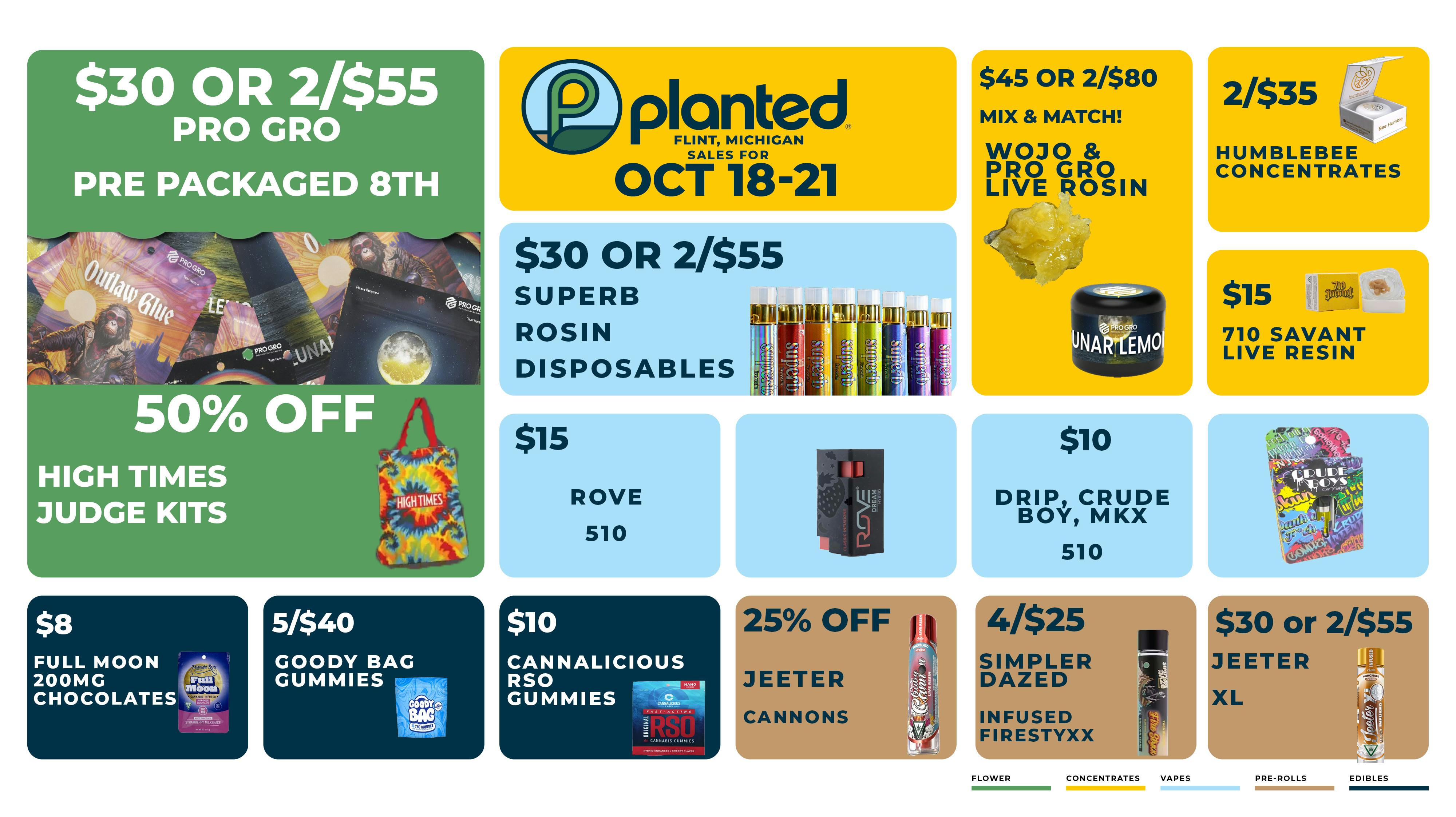 Mix, Match, and Indulge at Planted Provisioning Delivery Auburn Hills