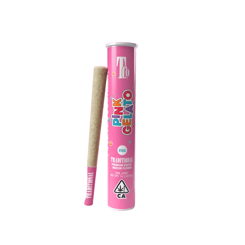 TRADITIONAL - INDOOR PREROLL - PINK GELATO - 1G