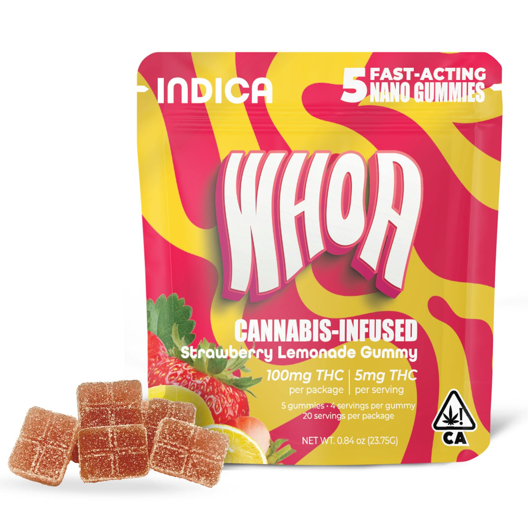 WHOA - THC — Strawberry Lemonade