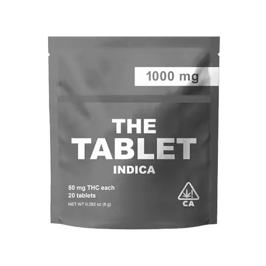 THE TABLET - THC CAPSULE - INDICA 50MG 20PC - 1000MG