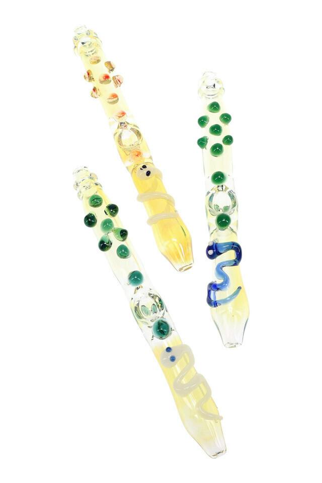 9" Glass Snake Steam Roller
