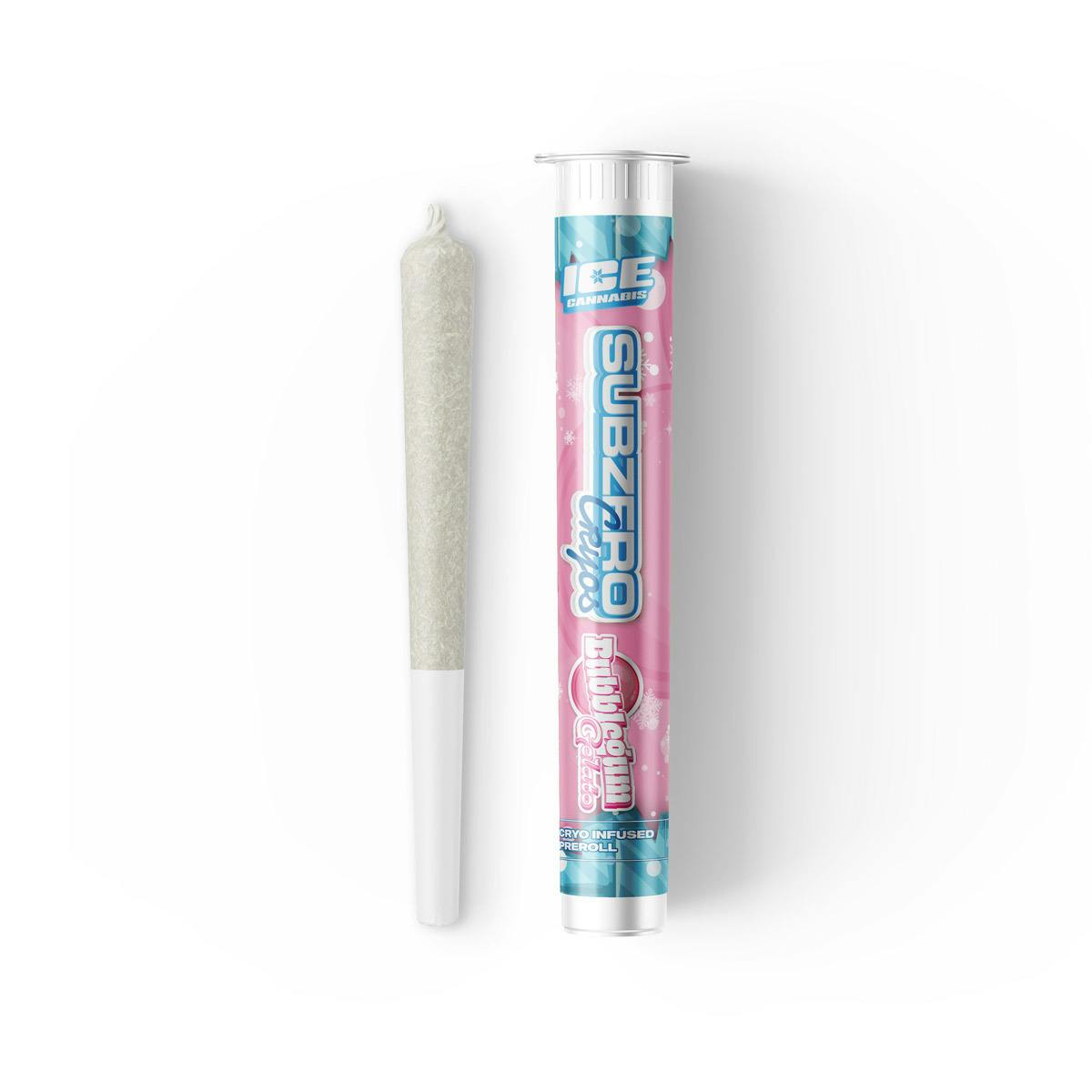 Sub Zero | Bubblegum Gelato Cryo Infused Pre-Roll