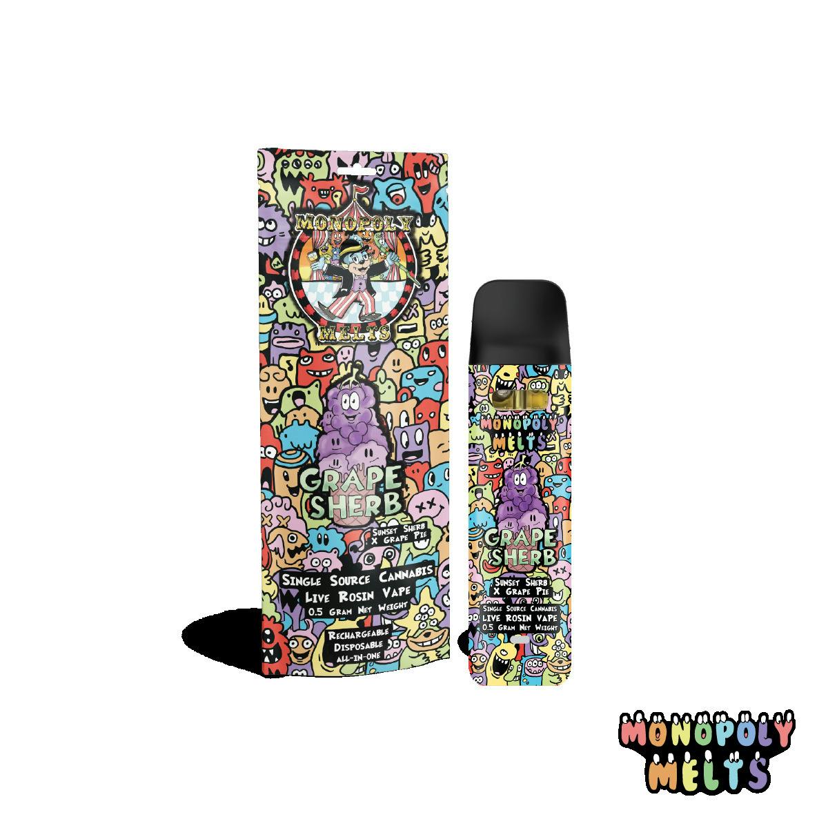 White Runtz Live Rosin - Disposable