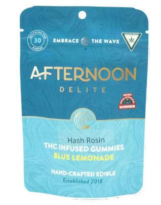 Blue Lemonade Crunch - Hash Rosin Gummies