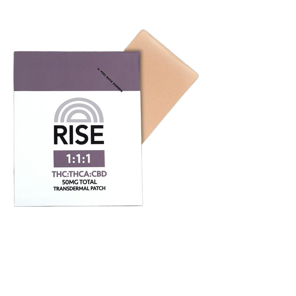 1:1:1 Recovery Transdermal Patch - 20mg THC:20mg THCA:20mg CBD