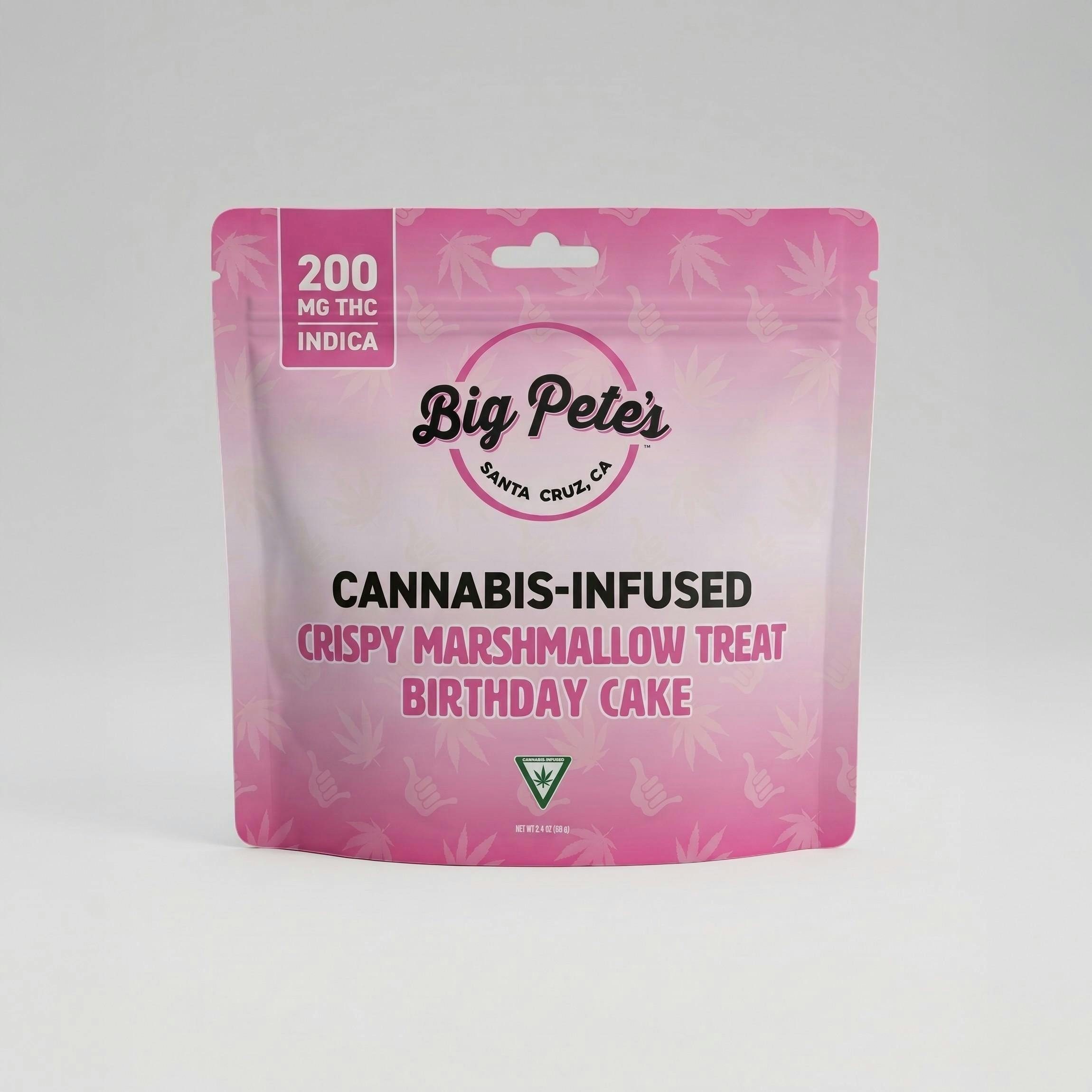 Birthday Cake Crispy Treat - 1pc x 200mg - 200mg pkg