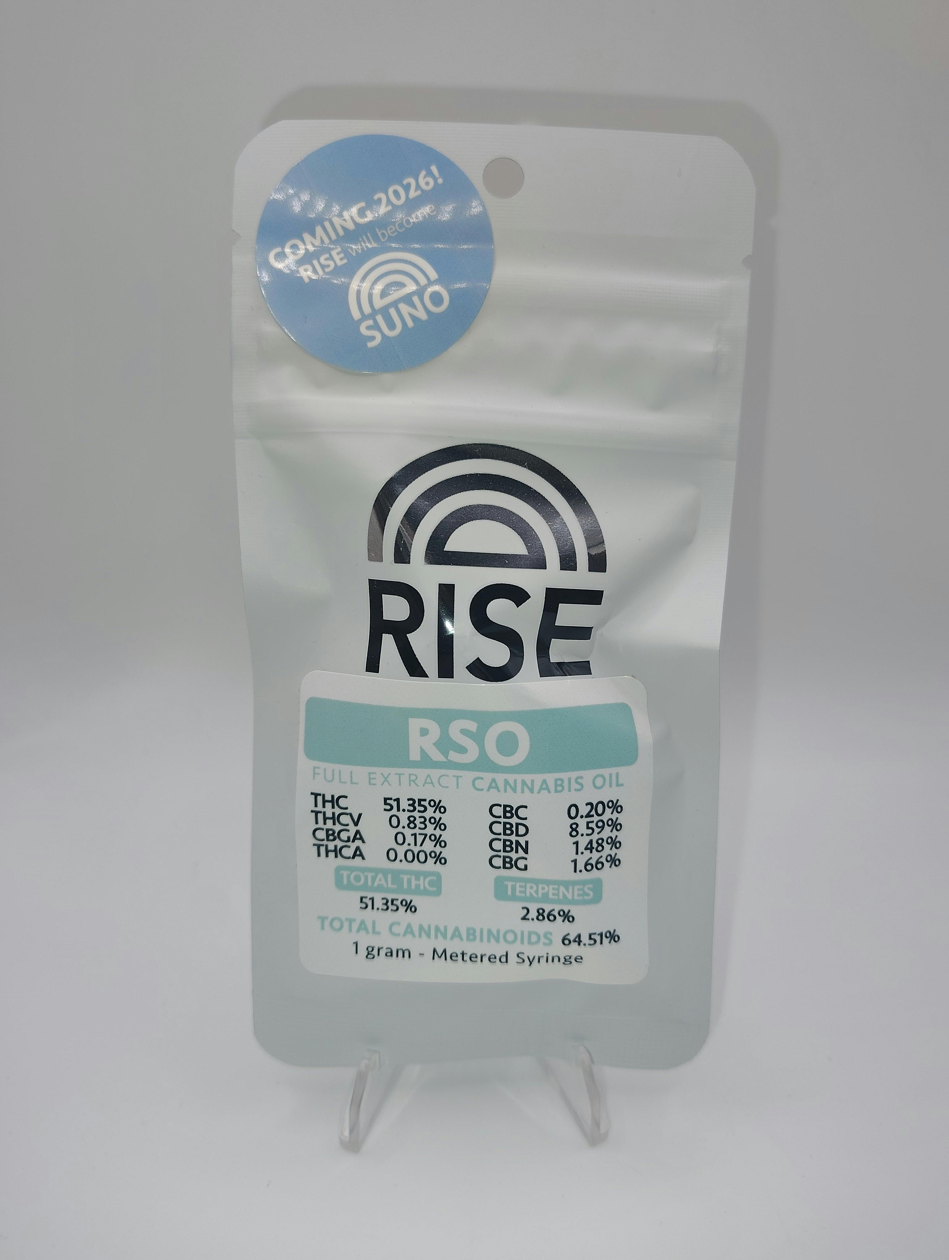 Rise/ RSO 1g. Dart