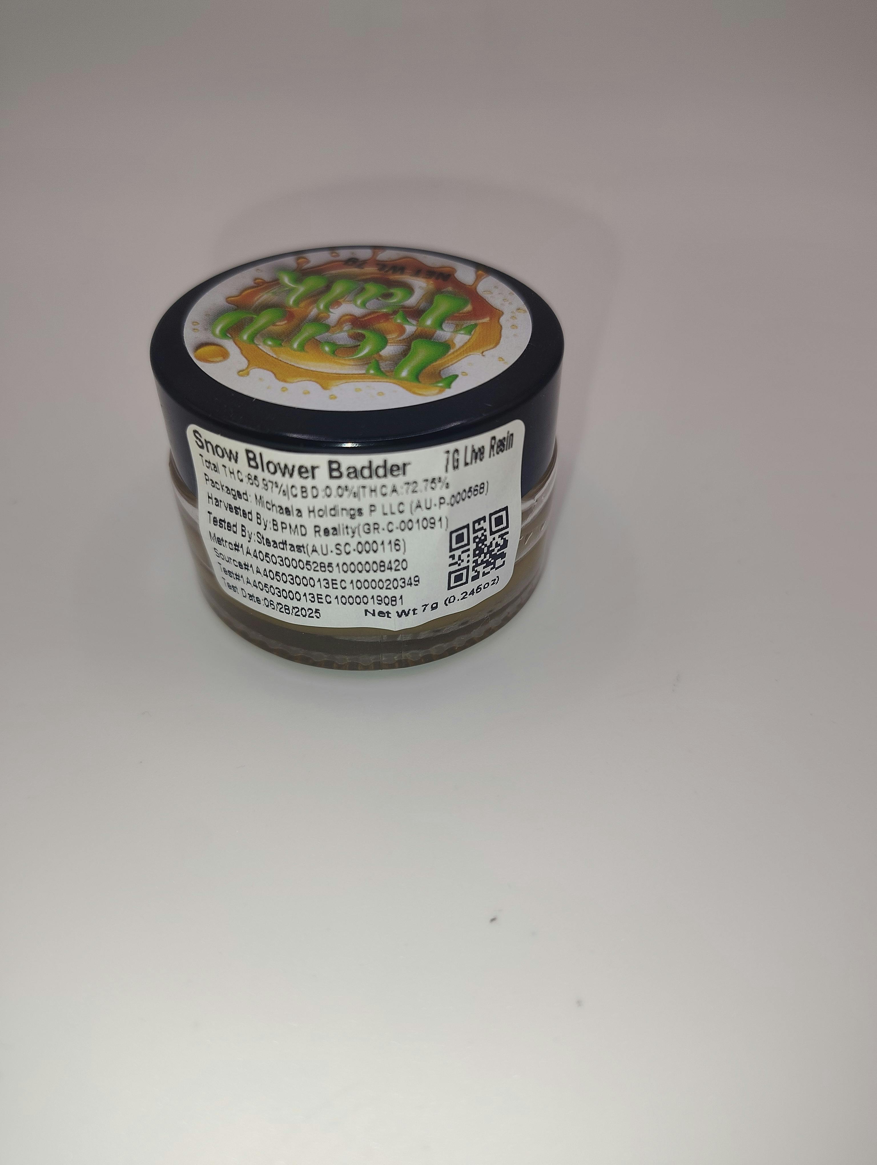 Terp Talk/ Live Resin/ Snow Blower/ 7g Bucket
