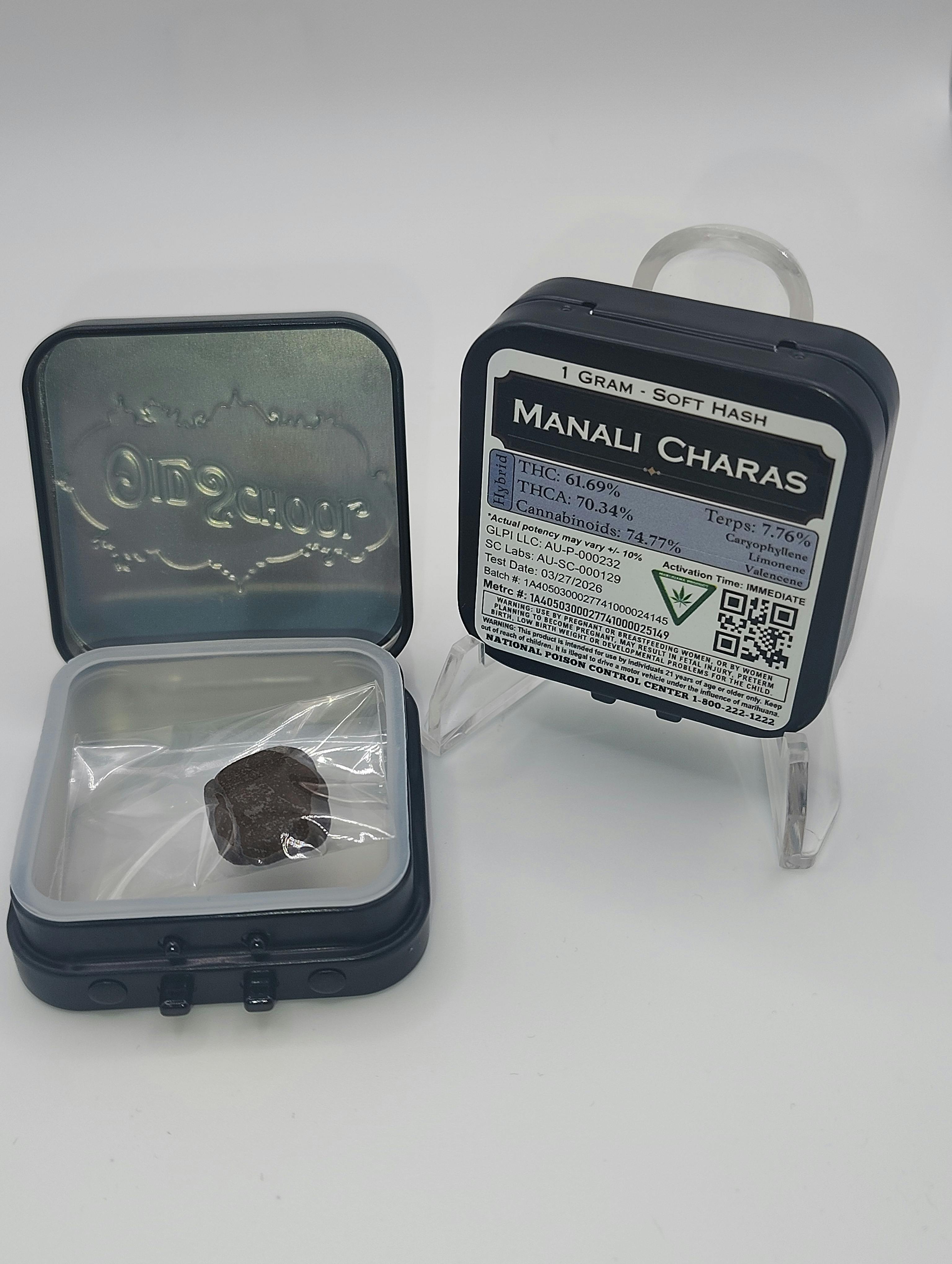 Old School Hash Co./Manali Charas/ 1g Soft Hash