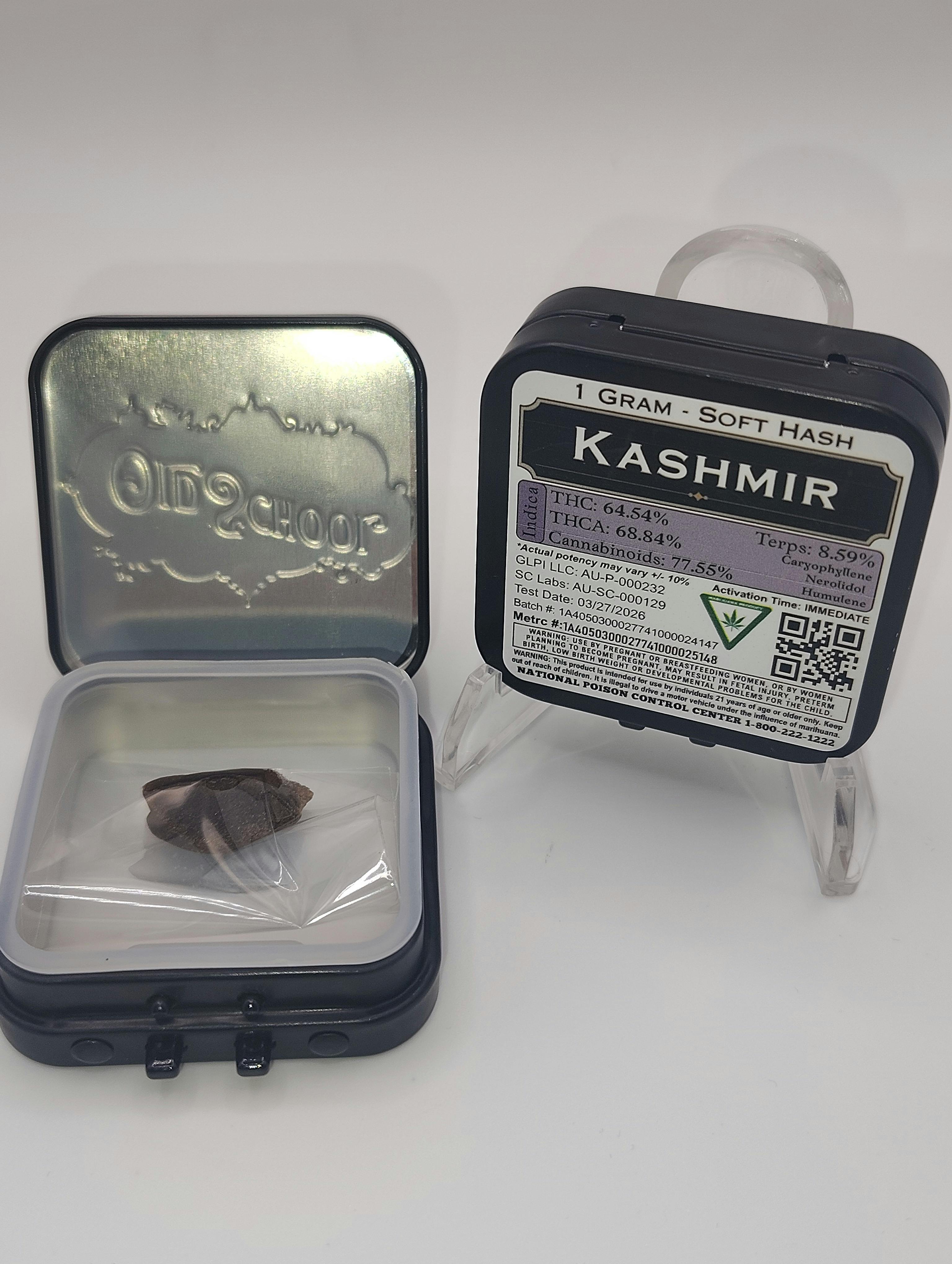 Old School Hash Co./Kashmir/ 1g Soft Hash