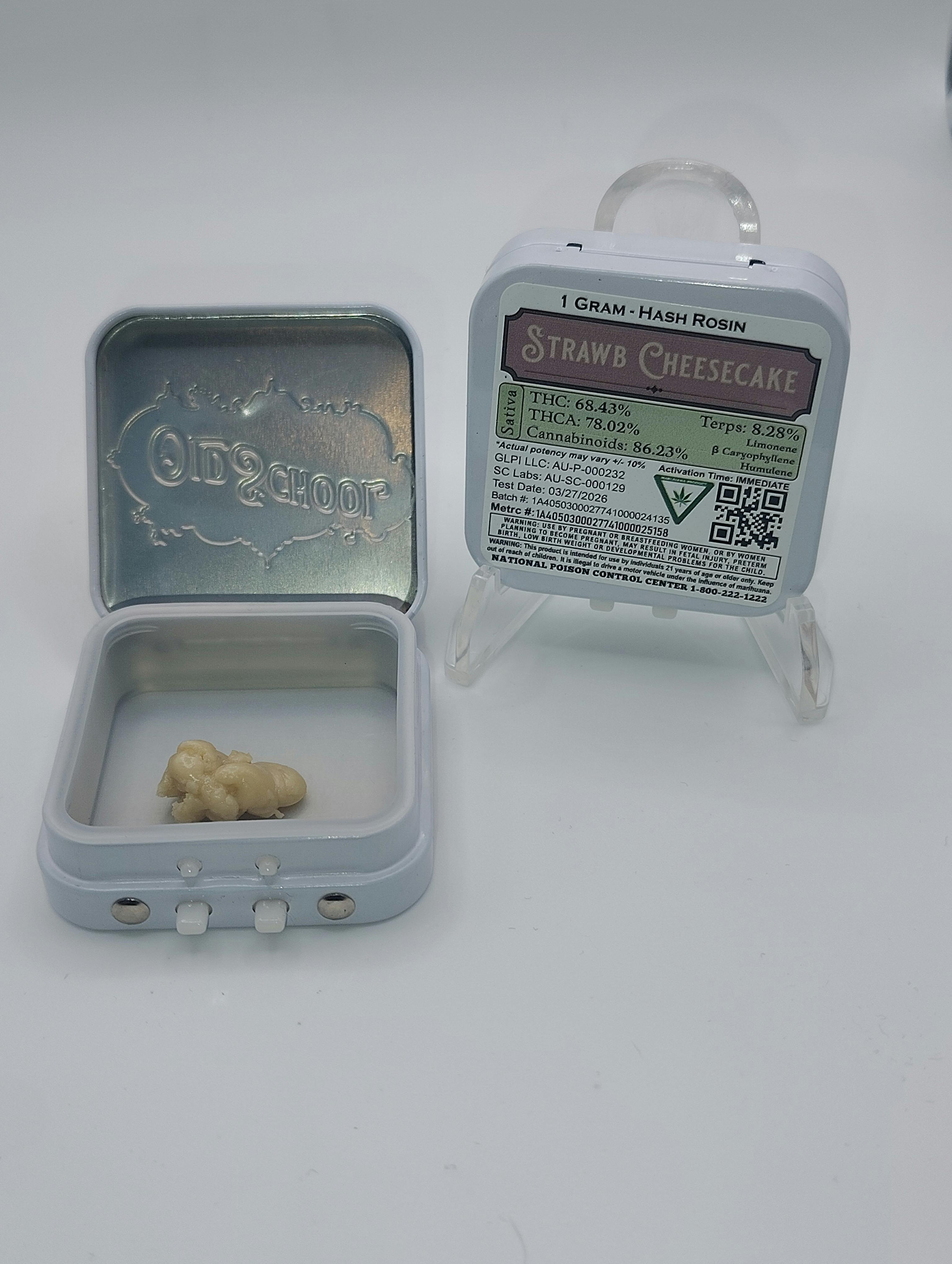 Old School Hash Co./Strawberry Cheesecake/ 1g Rosin