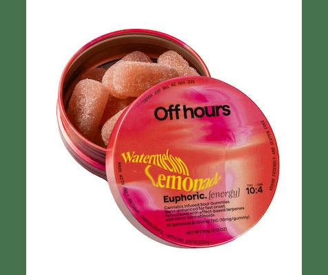 Off Hours Euphoric Watermelon Lemonade Gummies 10pk
