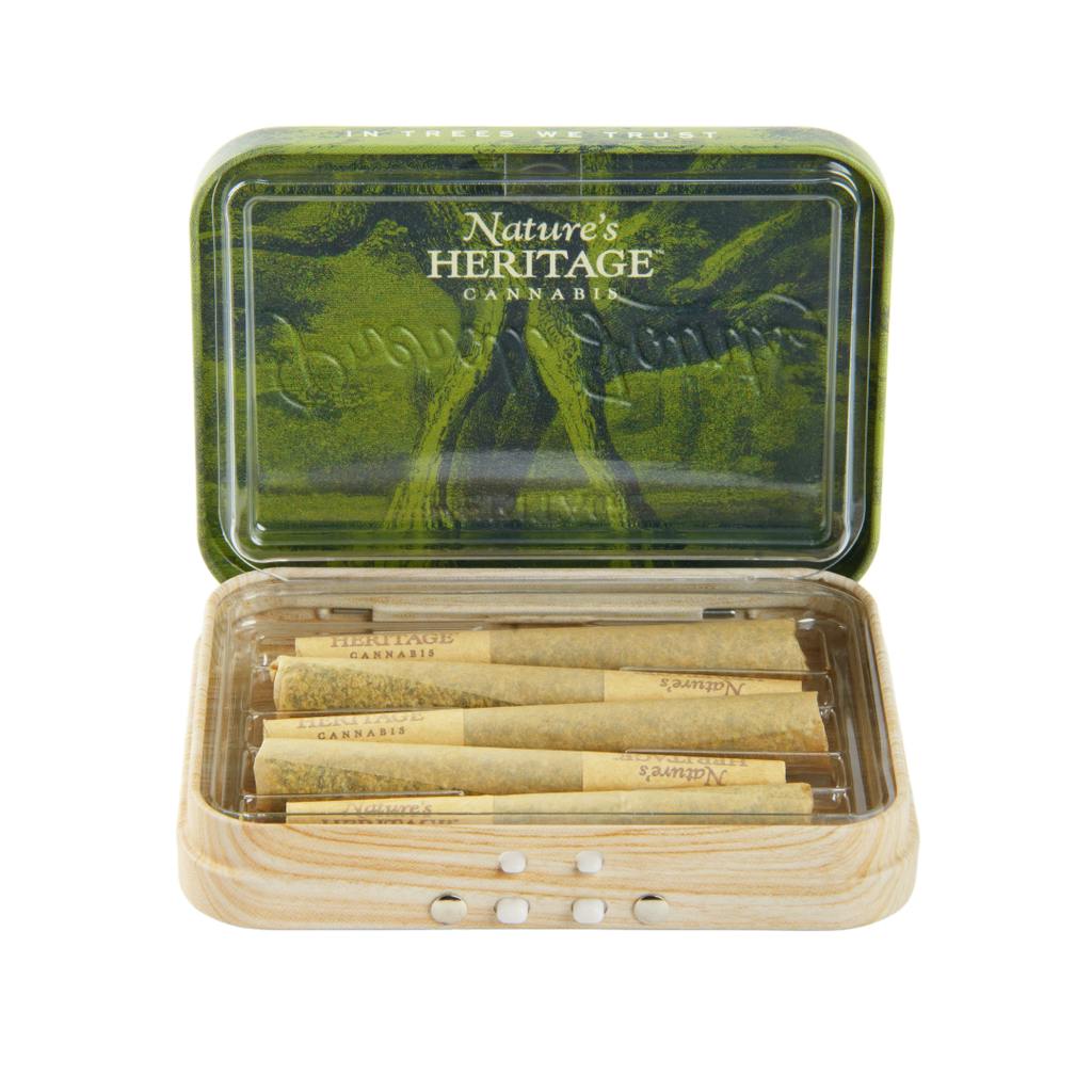 Nature's Heritage Sour Bobby Pre-Rolled Joints 5pk / 2.5g