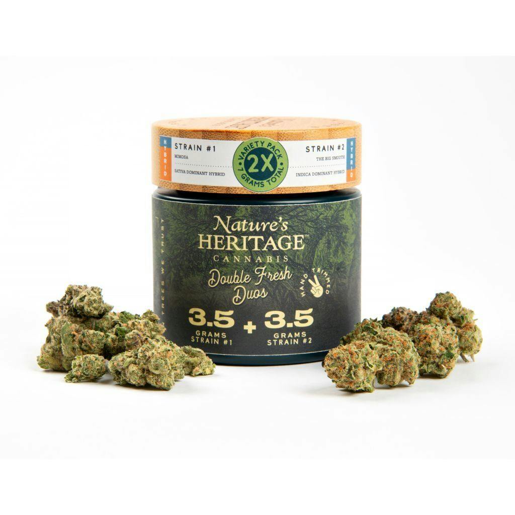 Nature's Heritage Lemon Margy & Strawberry Jelly Double Fresh Duo Buds 7g