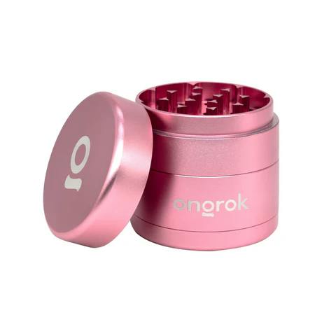 ONGROK 55mm Premium EZ 4pc. Grinder Pink