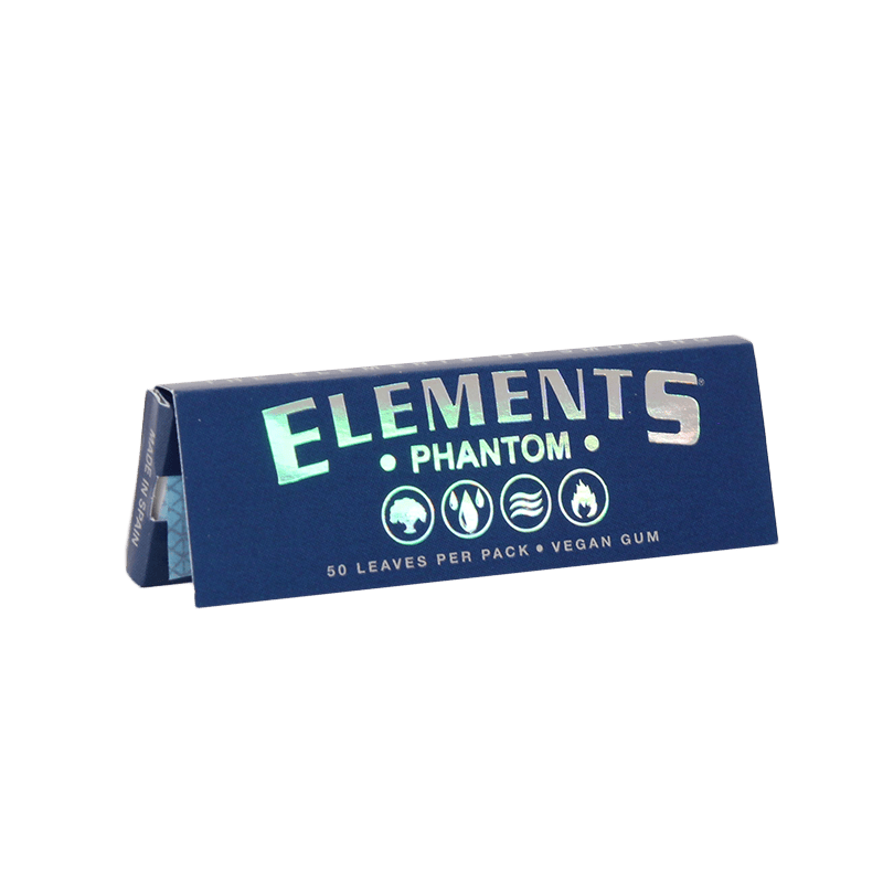 Elements 1 1/4" Rolling Papers Phantom