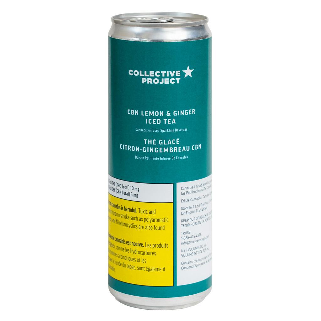 CBN Lemon & Ginger Iced Tea - Hybrid - 355ml