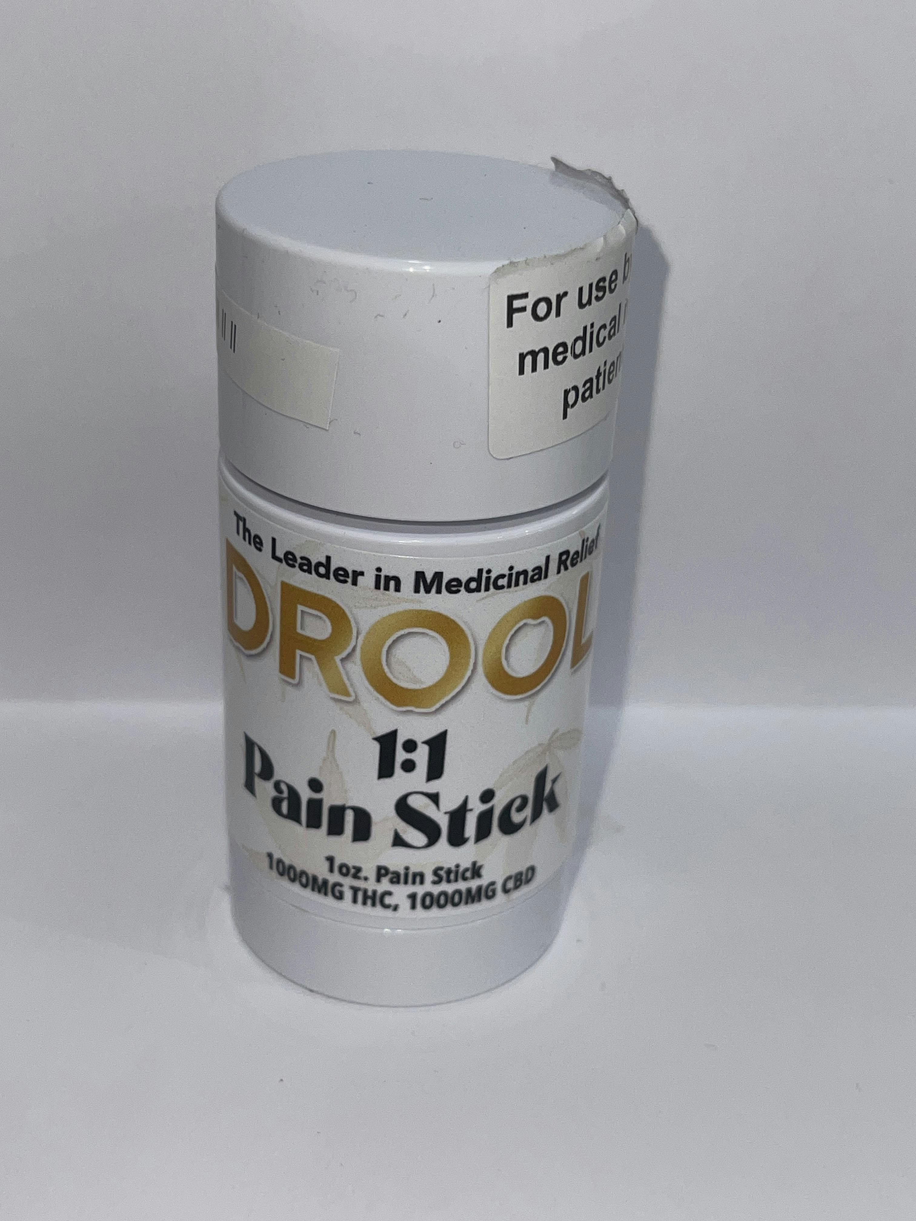 Drool - 1:1 Painstick - 1000mg THC/1000mg CBD Roll On