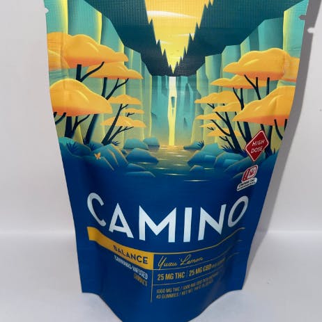 Kiva Confections - Camino - 1000mg THC Gummies - BALANCE - Yuzu Lemon