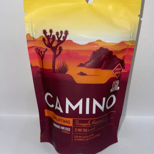 Kiva Confections - Camino - 1000mg THC Gummies - UPLIFTING - Pineapple Habanero