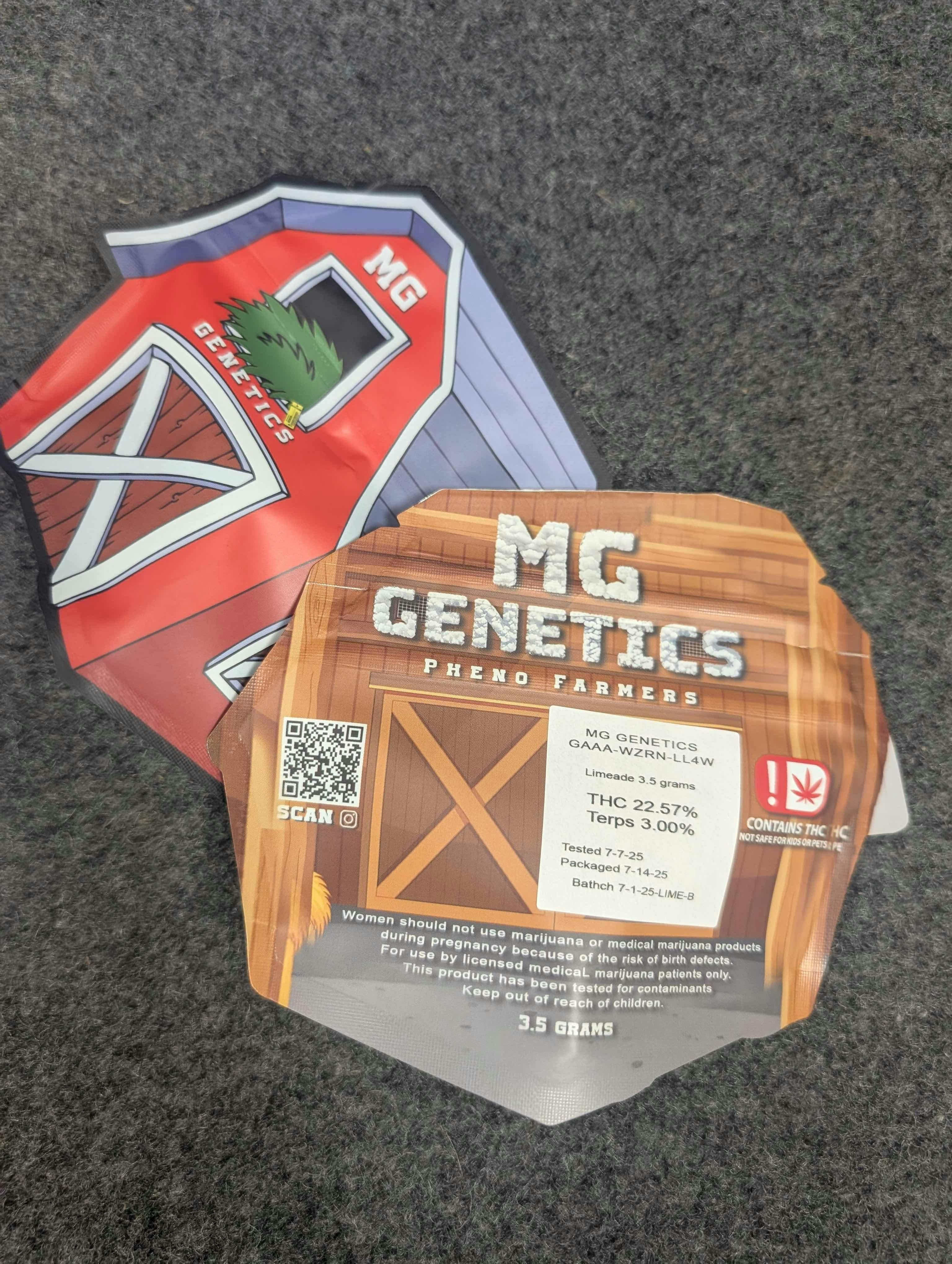 MG Genetics - Pre-Packed Flower - Scented Marker - 3.5g